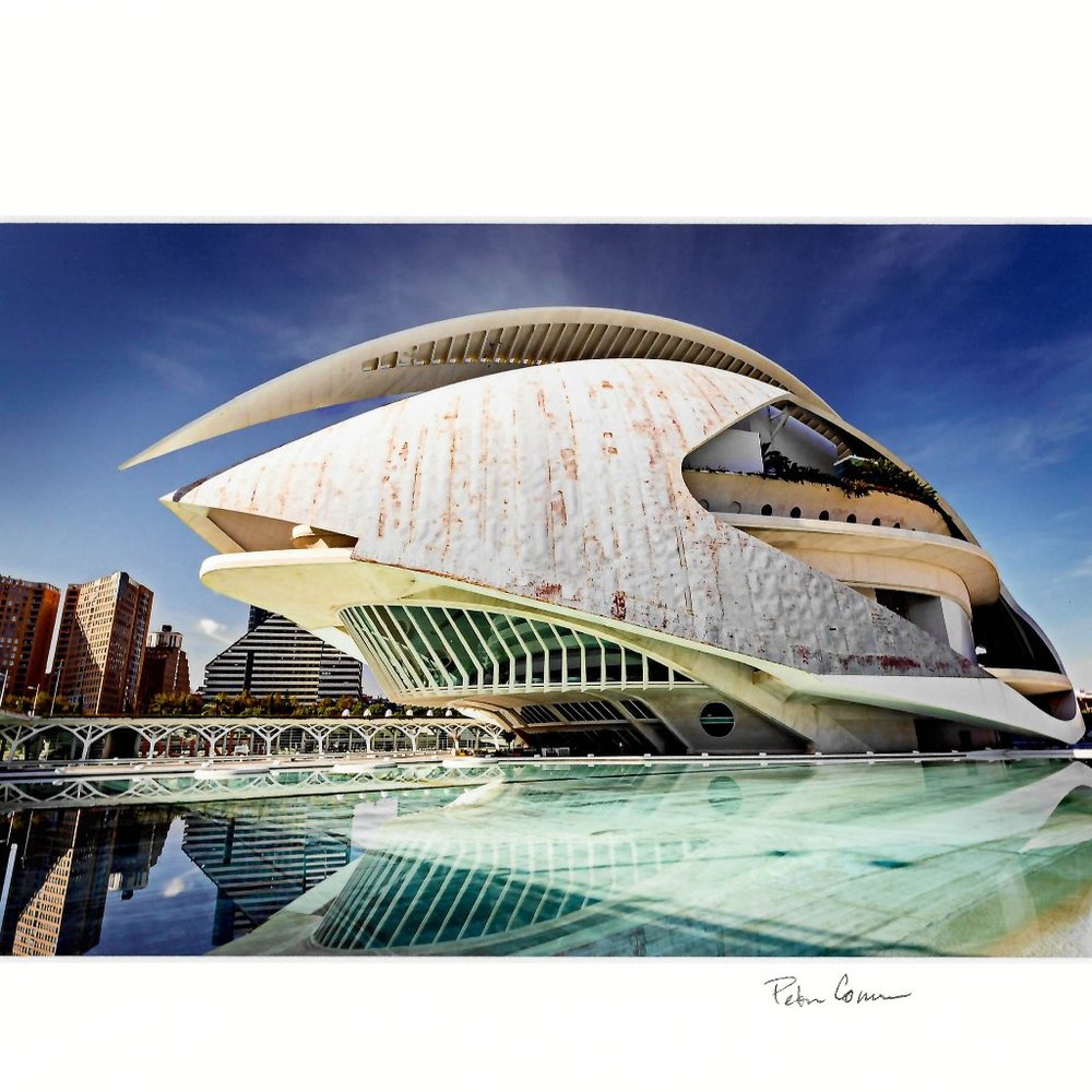 The Landing Of Performing Arts Spain Signed Matting Photographic Art Print + COA